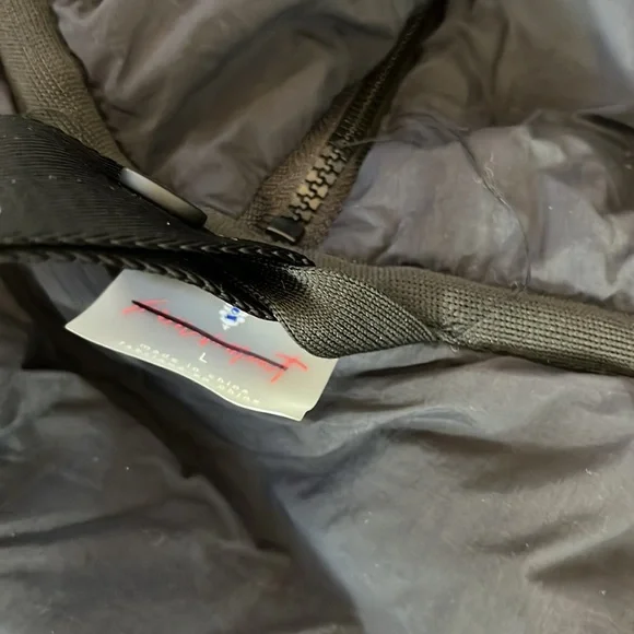 Free People Right Trek Backpack Puffer Size Large Full Zipper Hooded Size L NWT